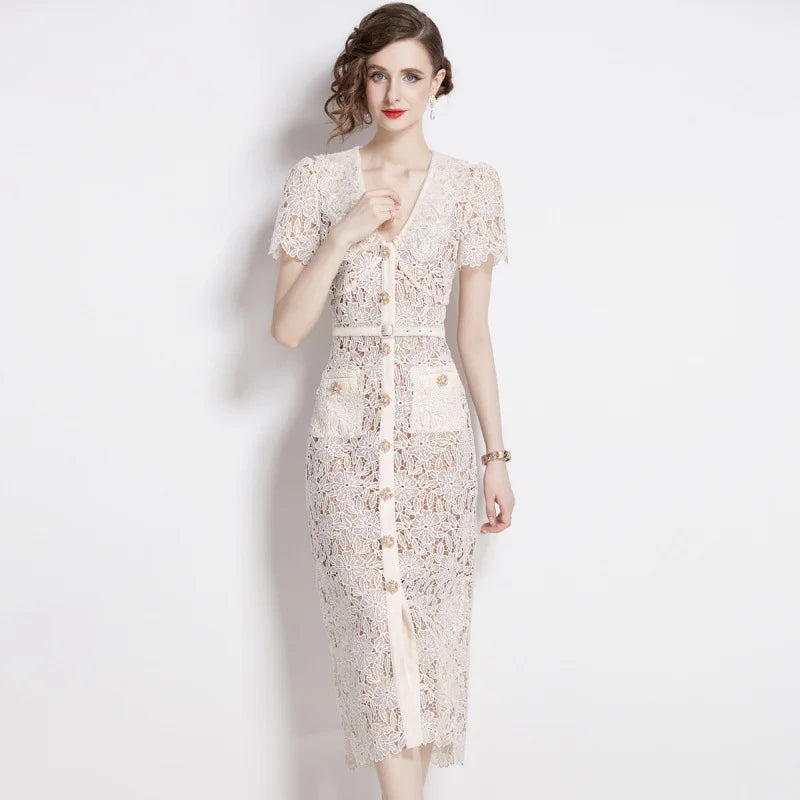 Selfportrait Lace bodycon Dress