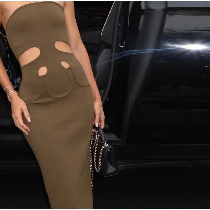 Cult Gaia Cut Out Dress