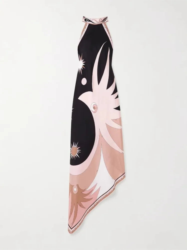 Pucci Silk Elegant Backless