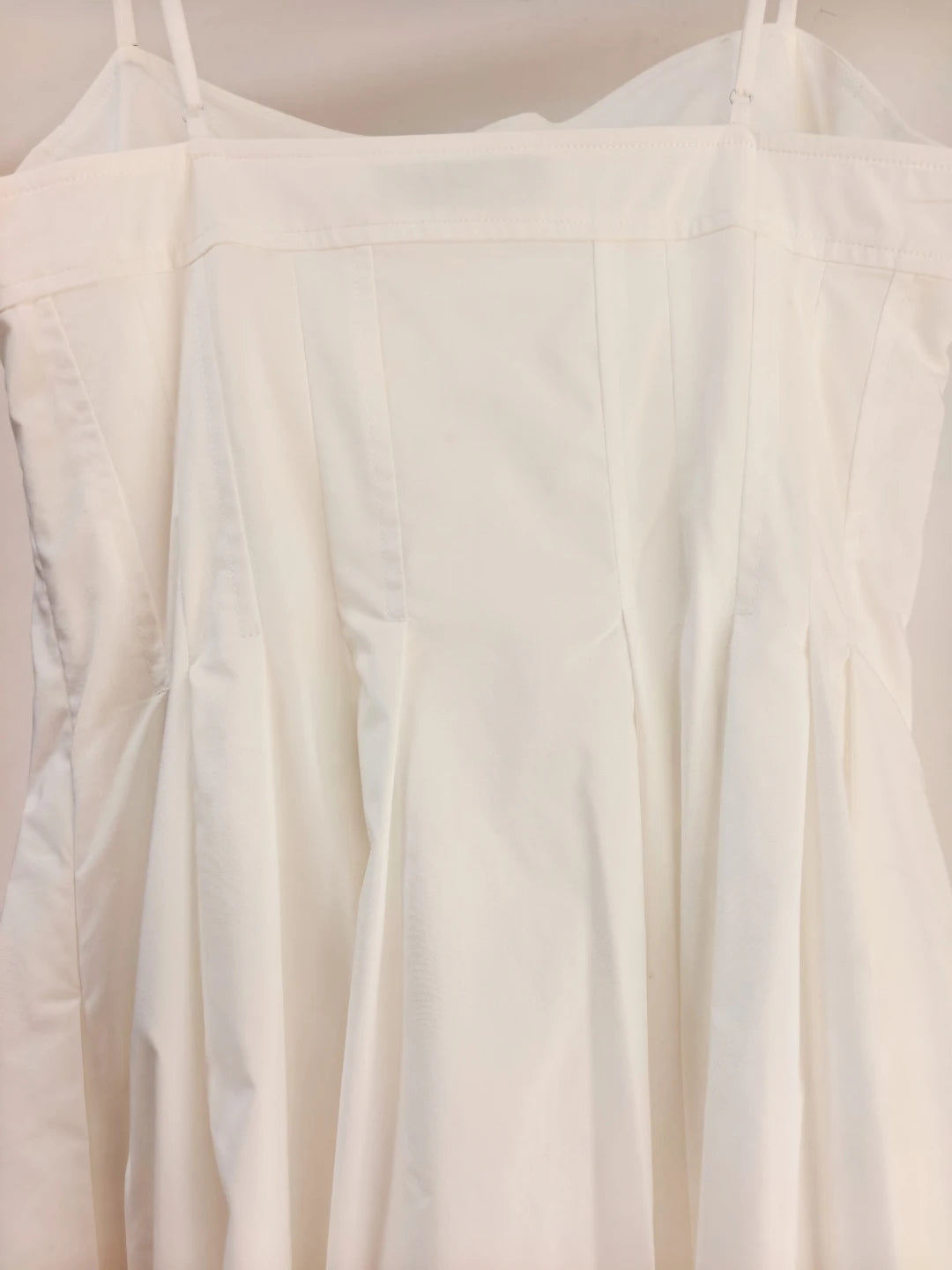 Ele High Waist White Dr JS Beautiful Beach Vaion Gown with Soft Light Filter Built-in Cotton Blend Svel X Ver... - Shellss