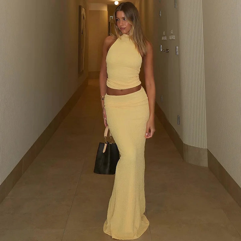 YELLOW Trending dress