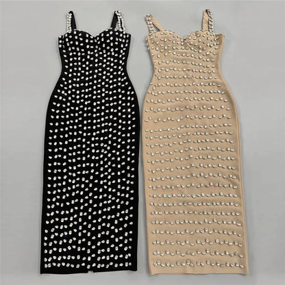 2025 Luxury Beading Bandages Dress