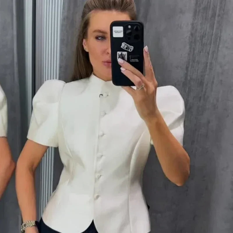 Zara Puff shirt