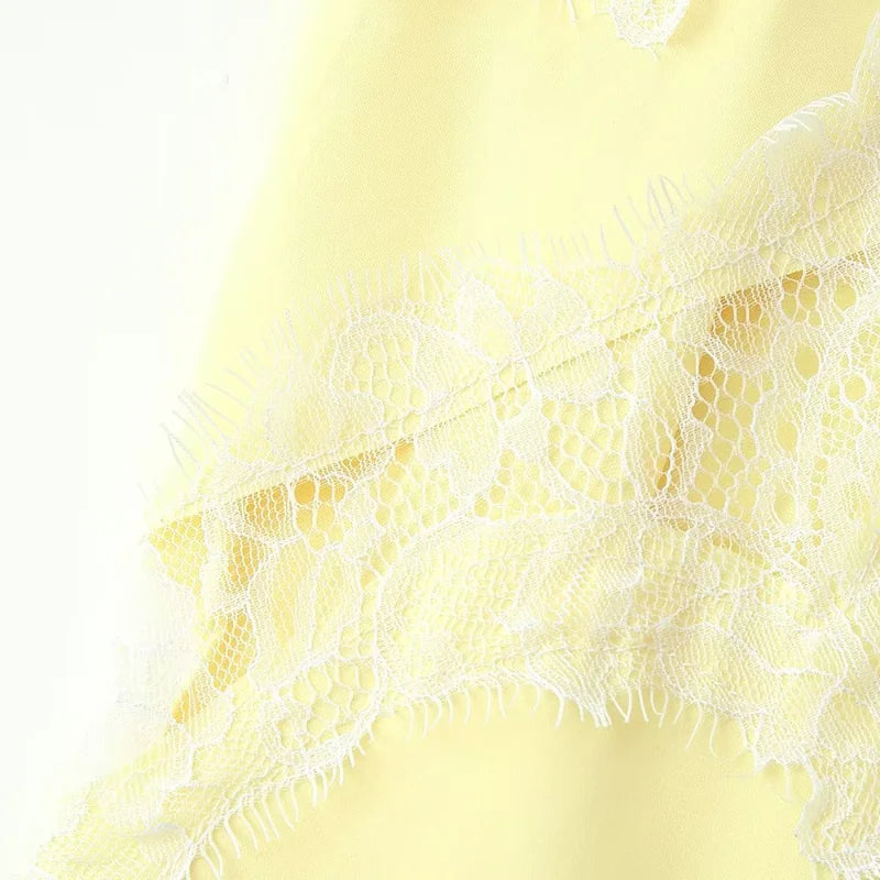 Lace Satin Cami Zara Vibes Top