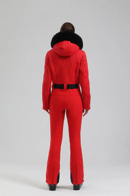 Winter New Warm Skiing Suites Women Fit Snow Jumpsuits