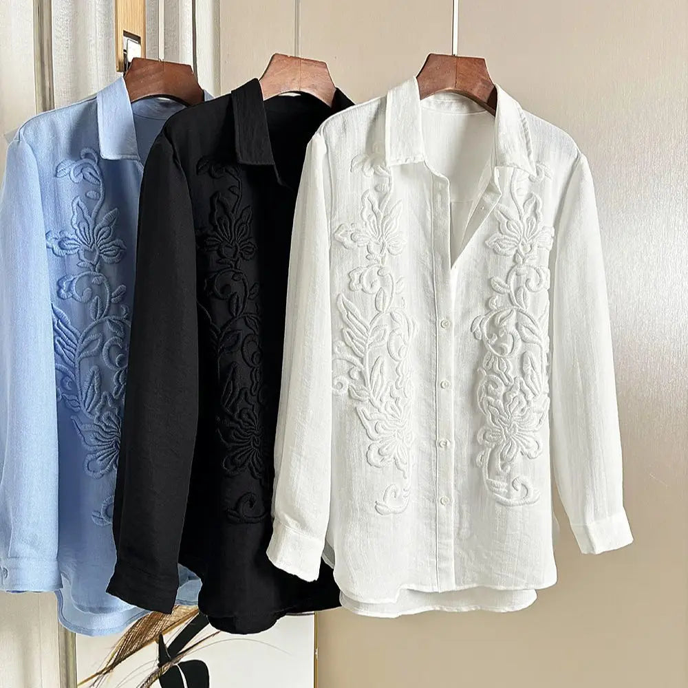 Luxury Embroidered Royals Shirt