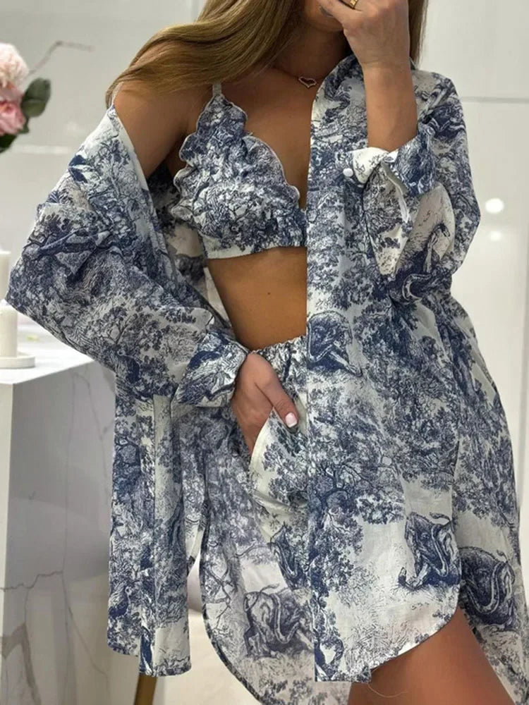 3 pieces print set