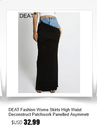 DEAT Fashion Slim Fit Sequins Neck Bow Tie Mini Dress Women's Patchwork Chic Backless Halter Dresses Summer New 7A5515