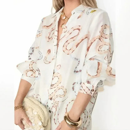 V Neck Shirt & Skirt set