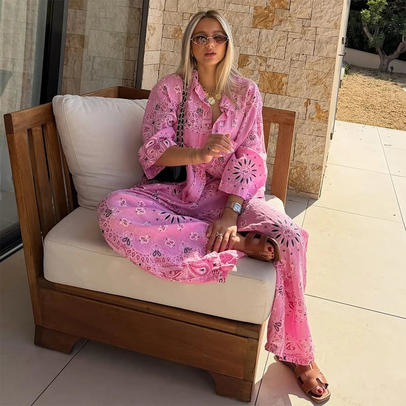 Bohemian Paisley Print