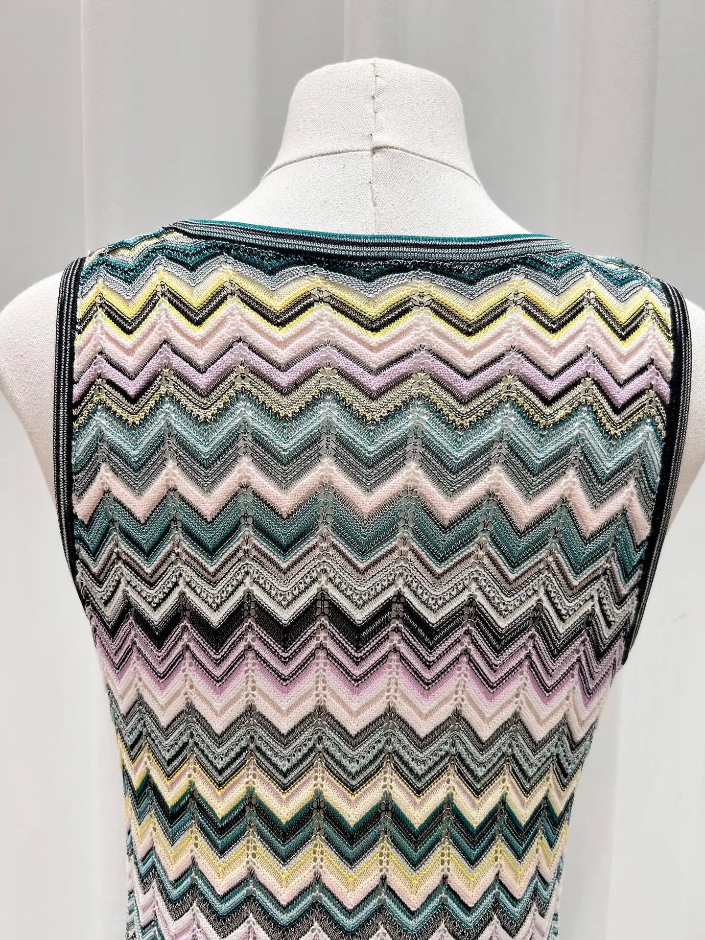 Missoni new zig zag knit dress