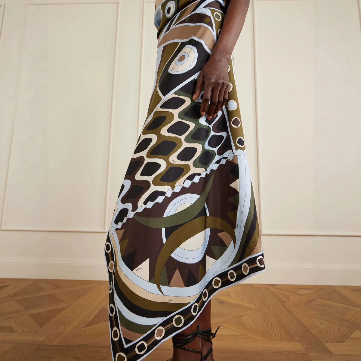 Brown Green Pucci Vibes