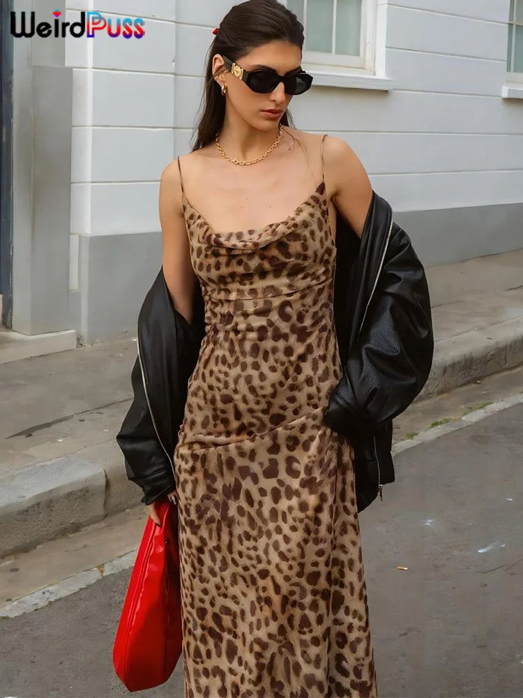 Cheetah animal print Dress