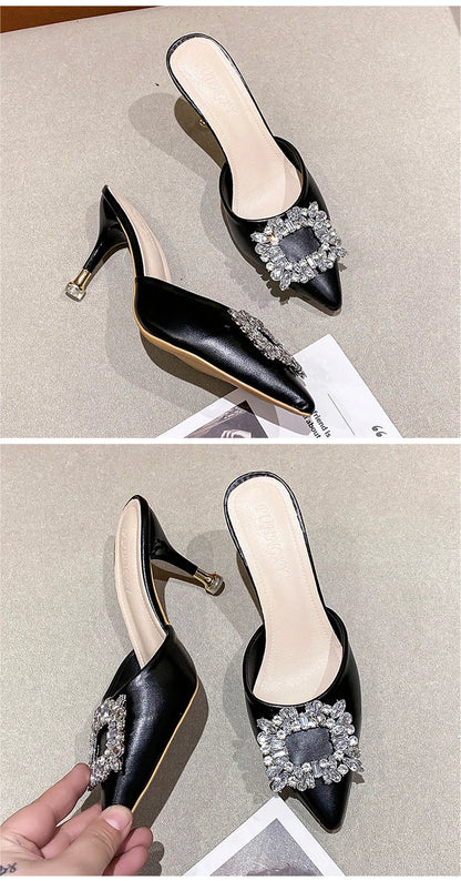 Rhinestoned Heels