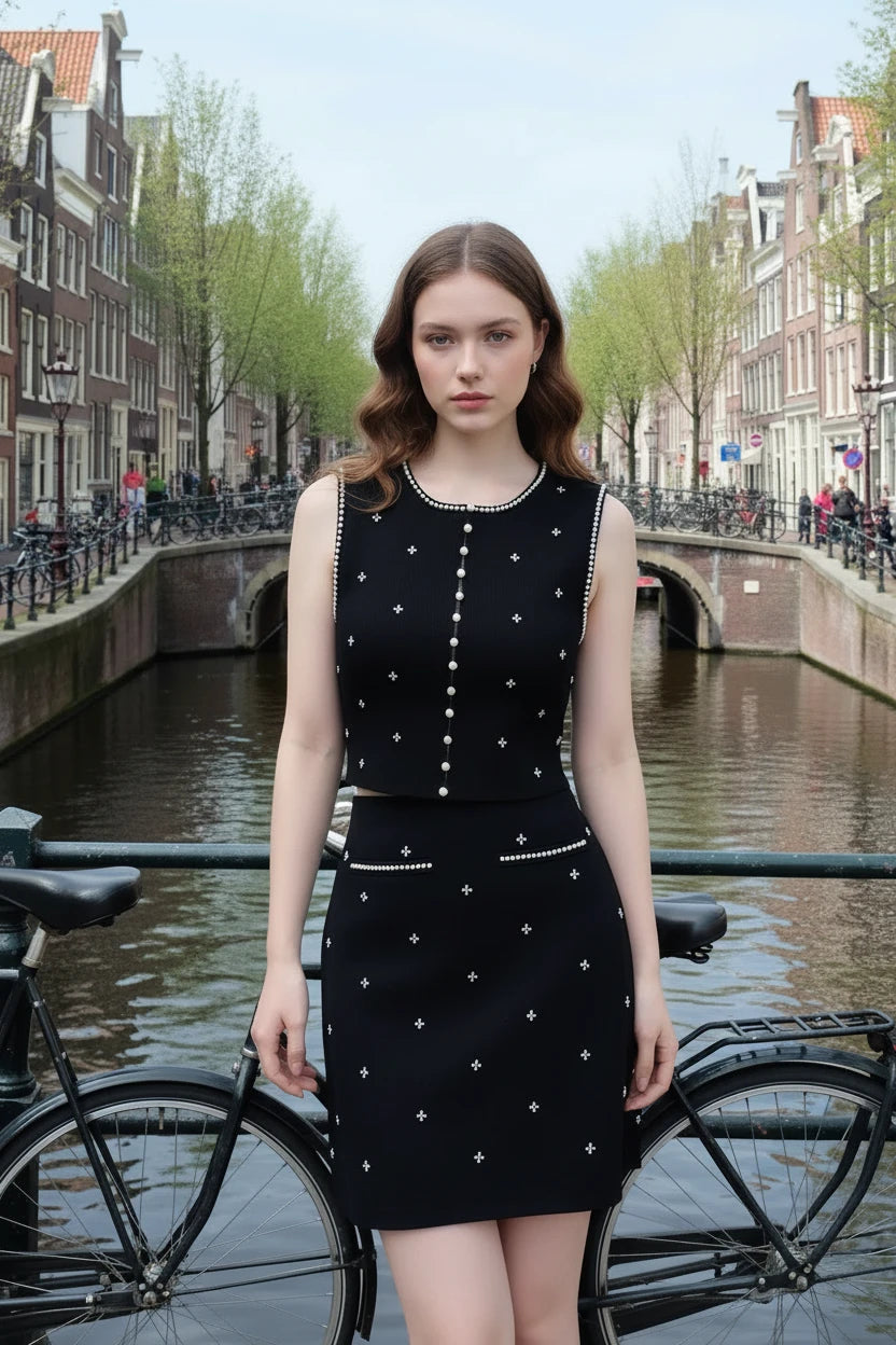 Sandro maje latest skirt and top