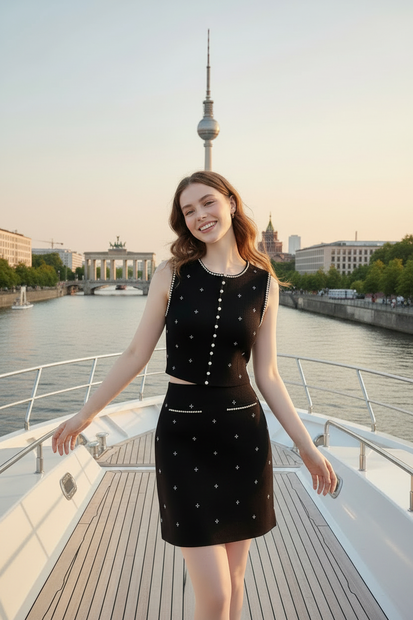 Sandro maje latest skirt and top