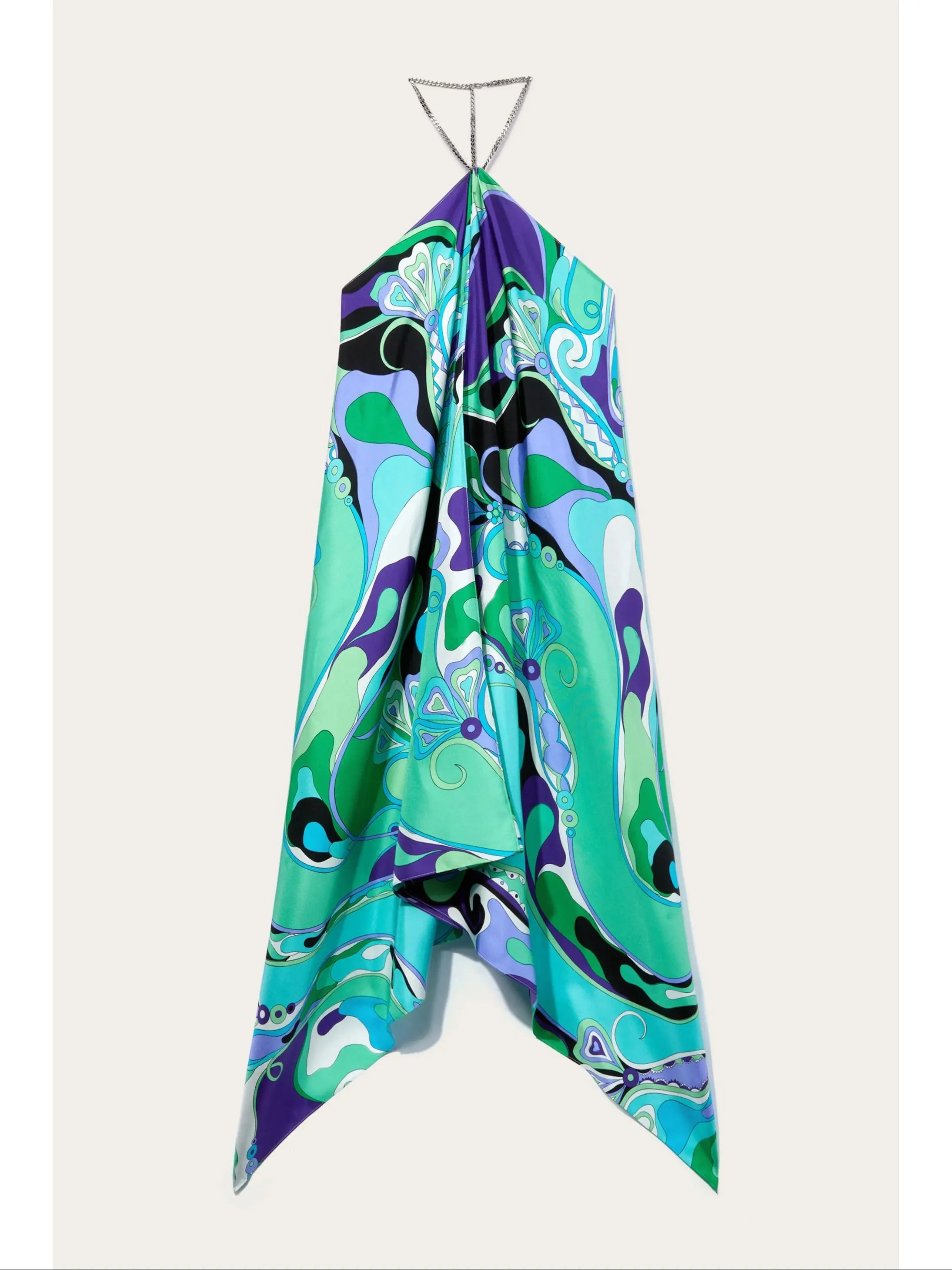 Pucci Halter Maxi Dress - Shellss