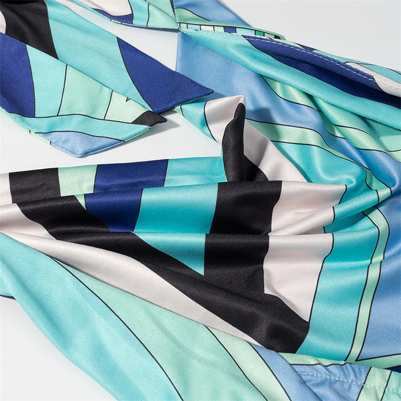 Pucci halterneck neck Long dress