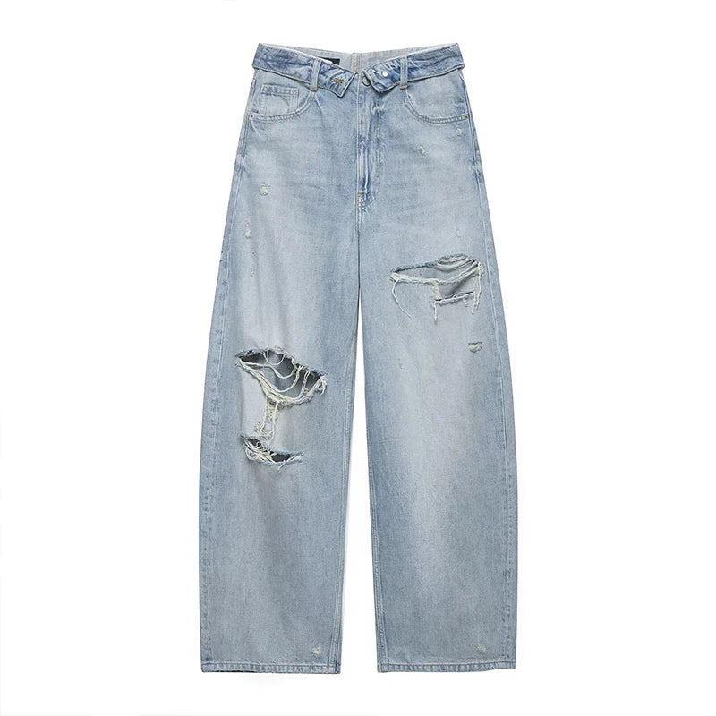 Barrel jeans