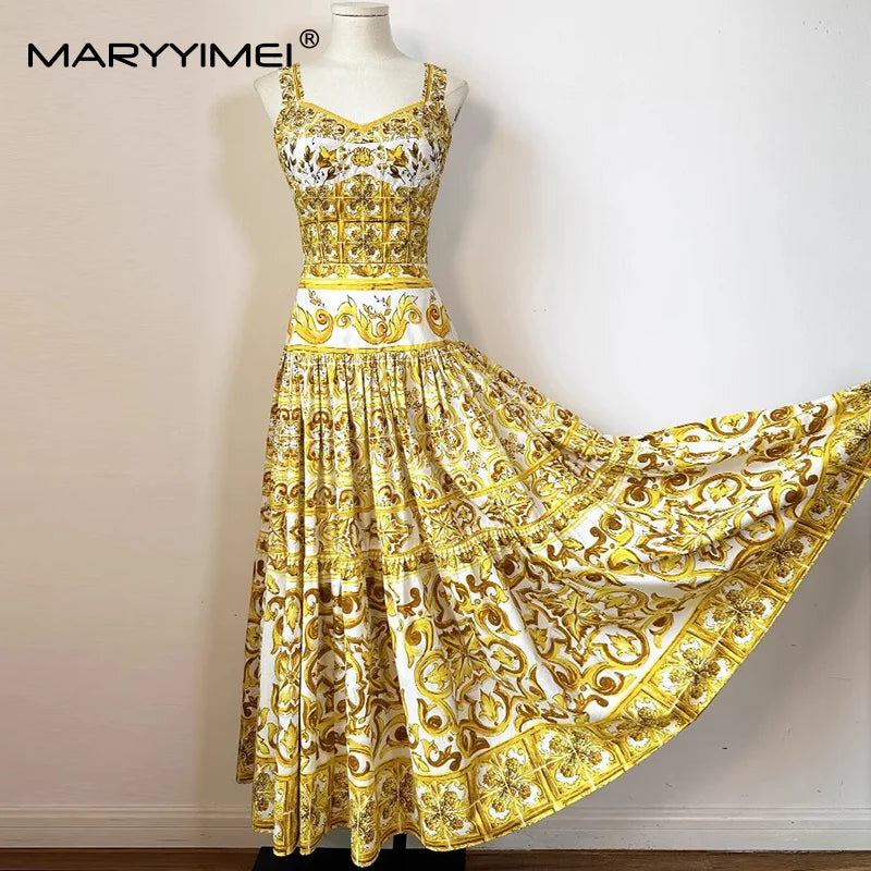 Latest Yellow Dolce Vita Dress