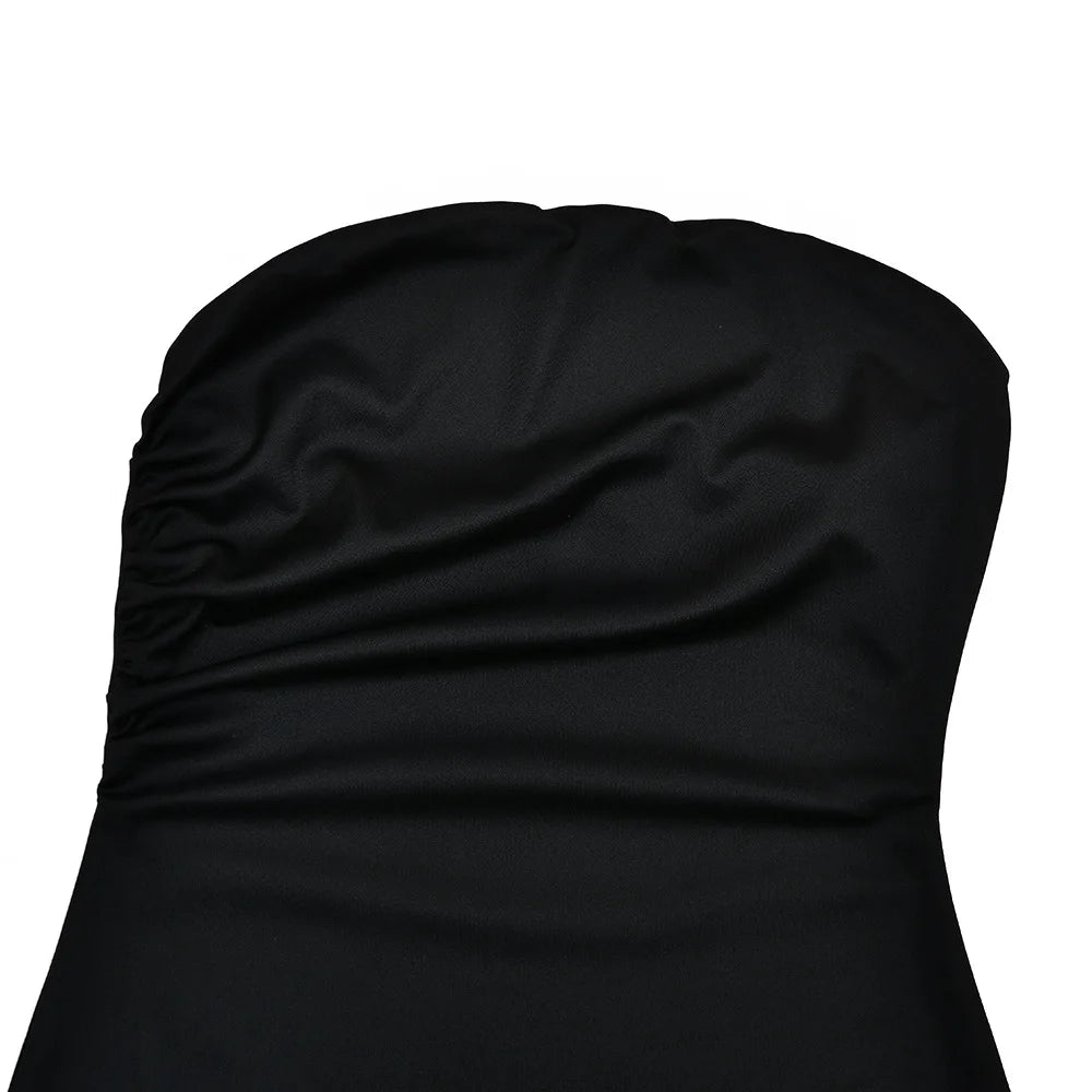 Lace Collar Queen Black Dress - Shellss