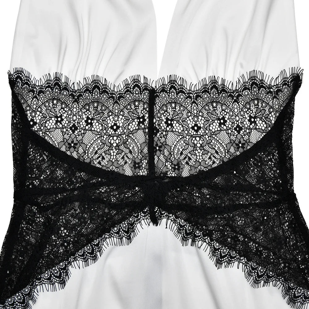 Polka dots with lace waist clio - Shellss