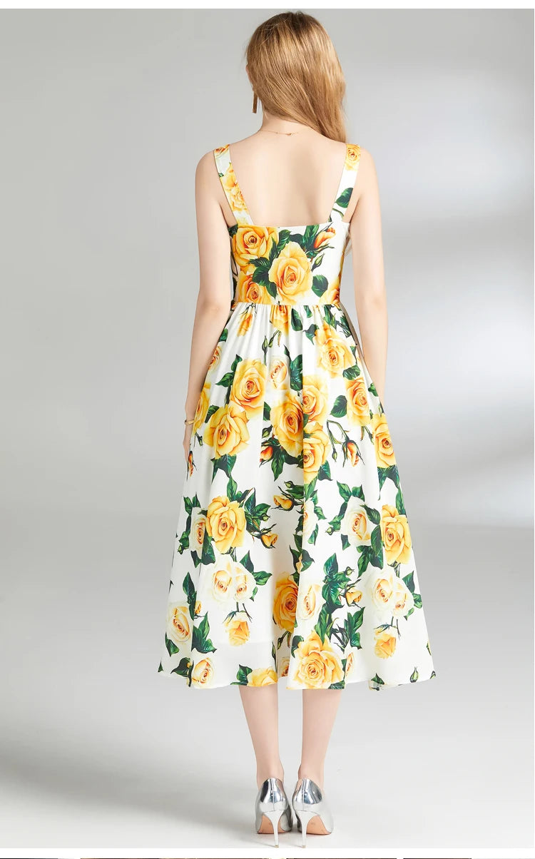 Yellow Rose Dolce Dress
