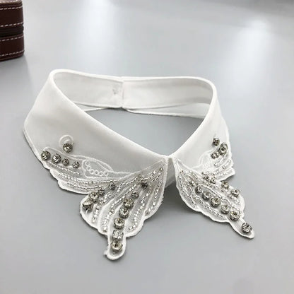 Embellished shirt collar- The royals collection