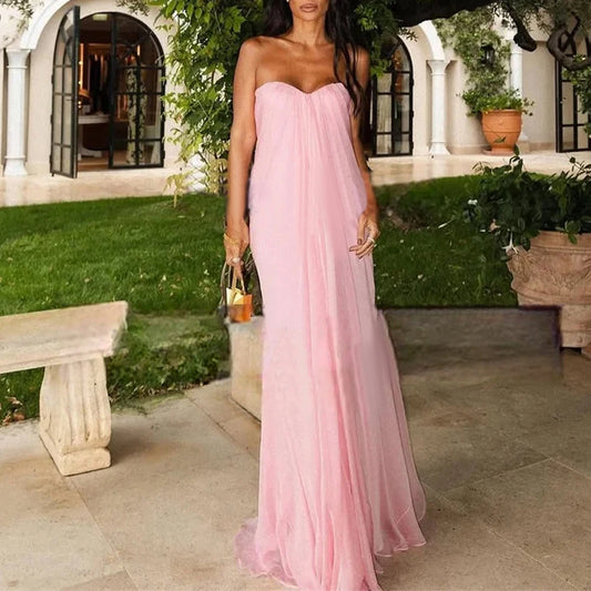Chiiffon Pink Dress