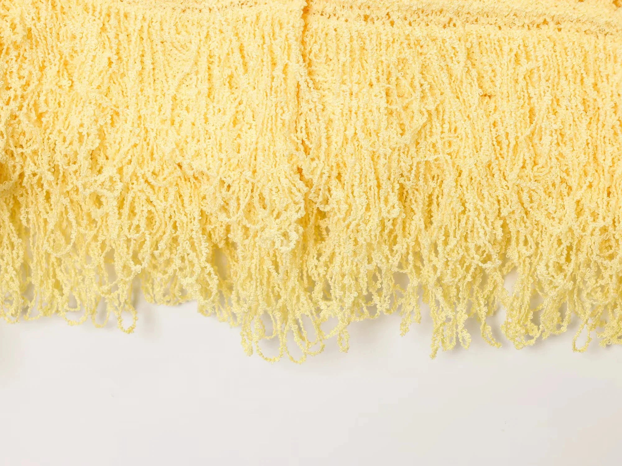 Summer Elegant Knitted Tassel Set