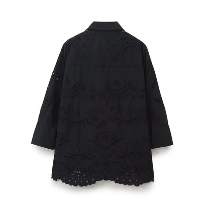 Lace Outfit V-neck