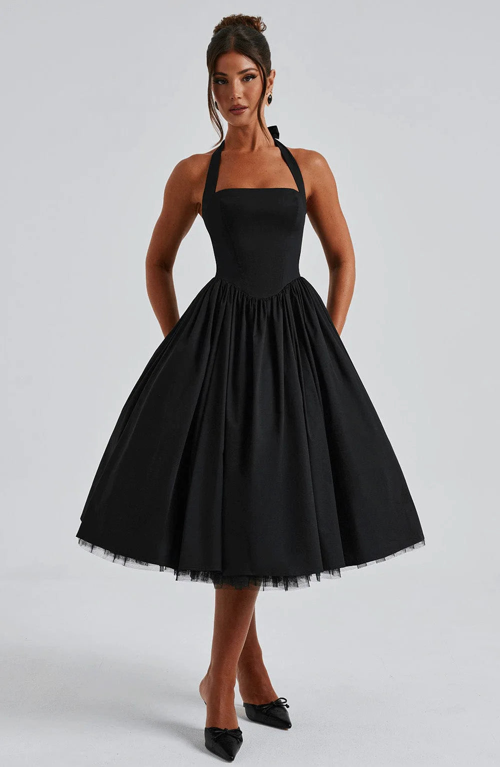 Queen Midi Trendy Halter