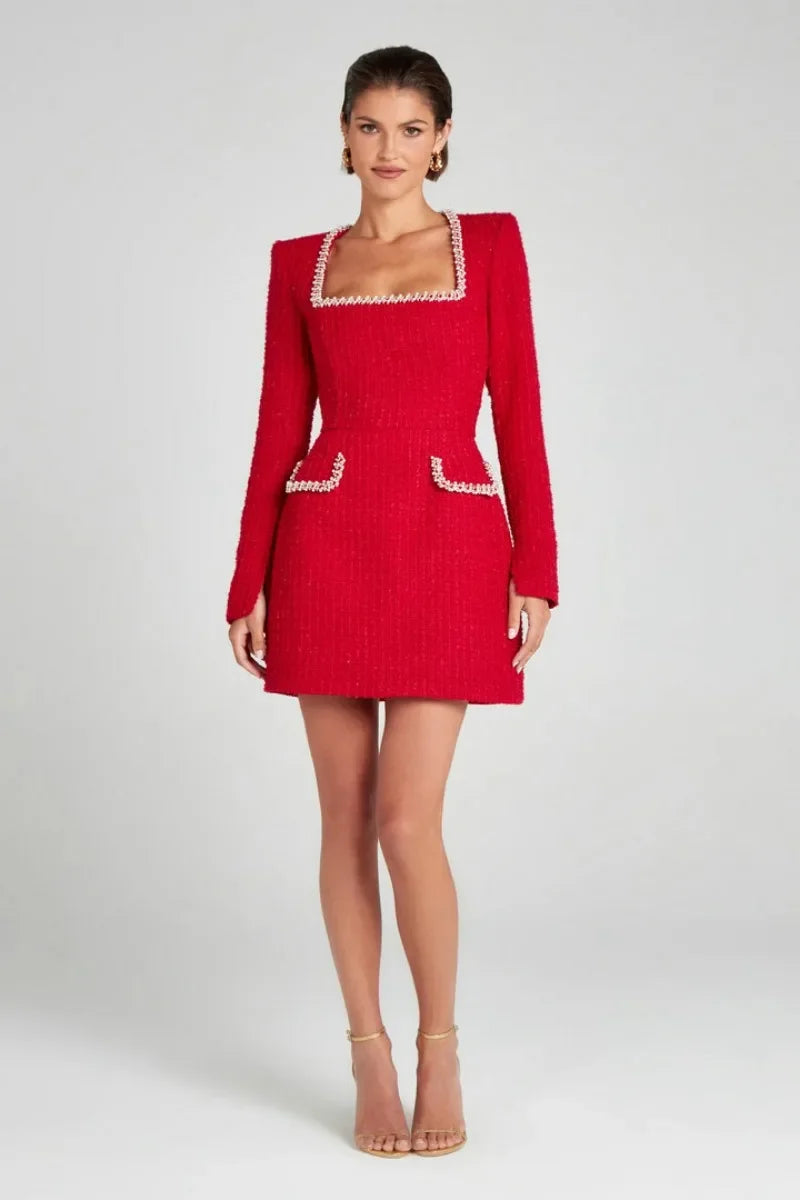 Beauty Elegant Tweed Mini