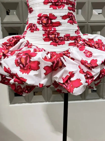 Floral Lolita Blue Red