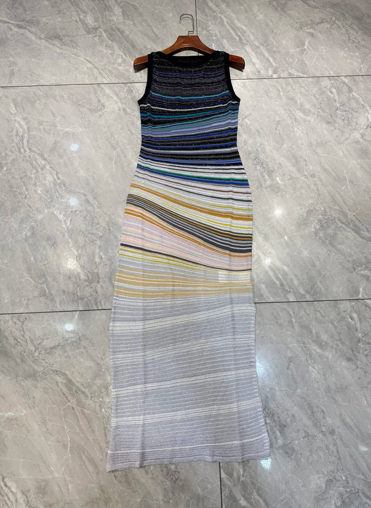 Missoni Gradient Golden Thread Dress