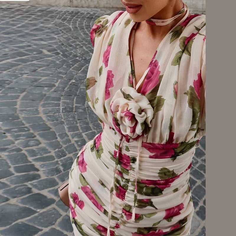 Floral Mini Dress