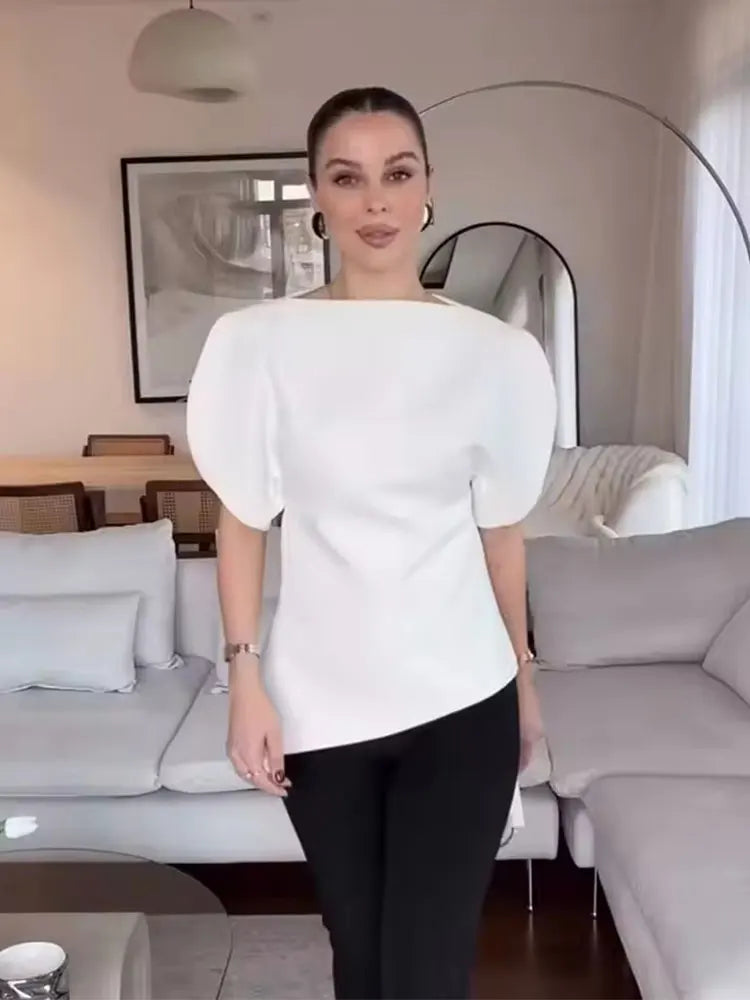 Chic Puff Sleeve Tops