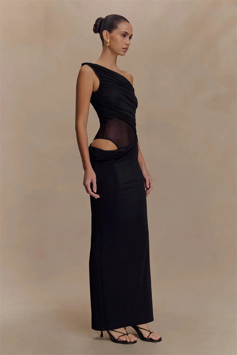 Backless Club Party Long Dress Elegant - Shellss