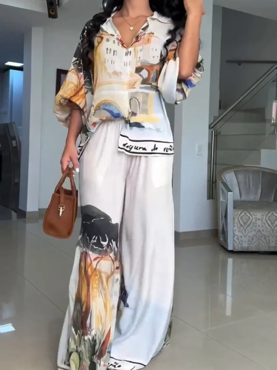 2 Pieces Set  Elegant Casual Set