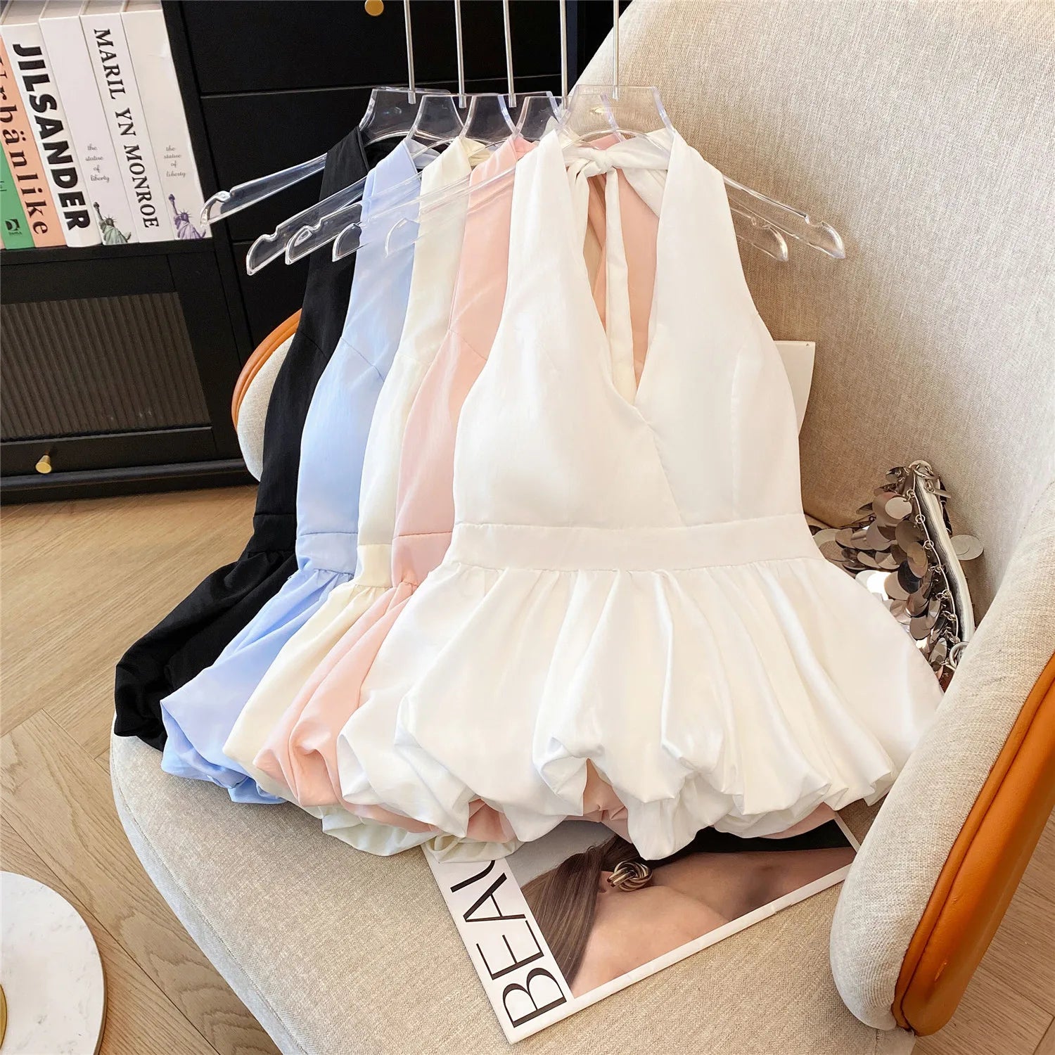 Halter Top With Build-in Bra