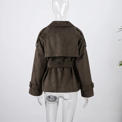 Trending Brown Suede Jacket