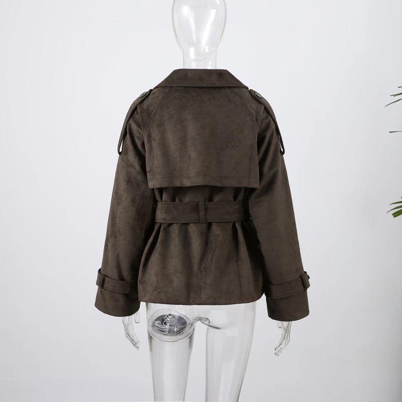 Trending Brown Suede Jacket