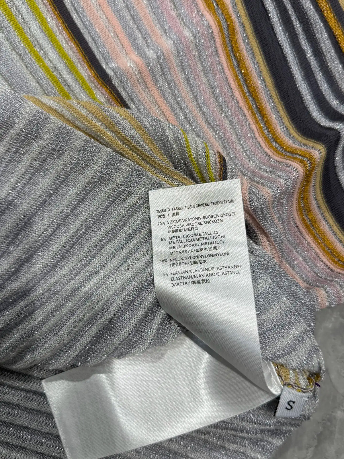 Missoni Gradient Golden Thread Dress