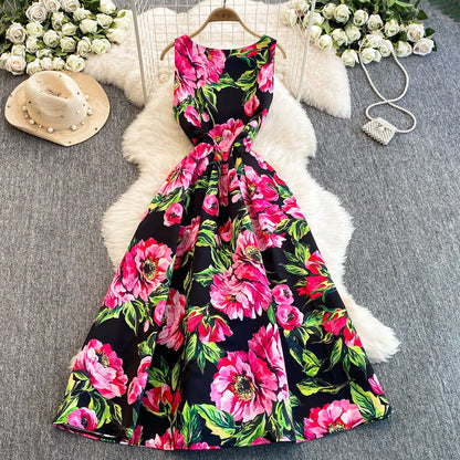 Retro Floral Elegant