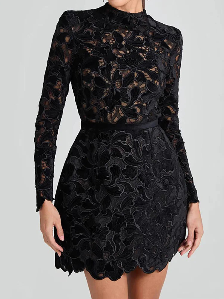 Nadine merabi Lace Mini Dress