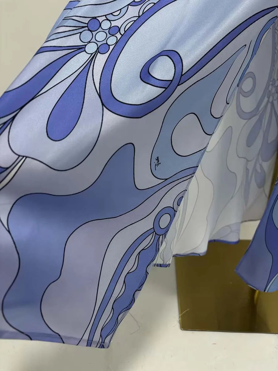 Light Blue Pucci Two Piece Set f