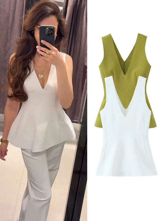 1 Waist clinching Top