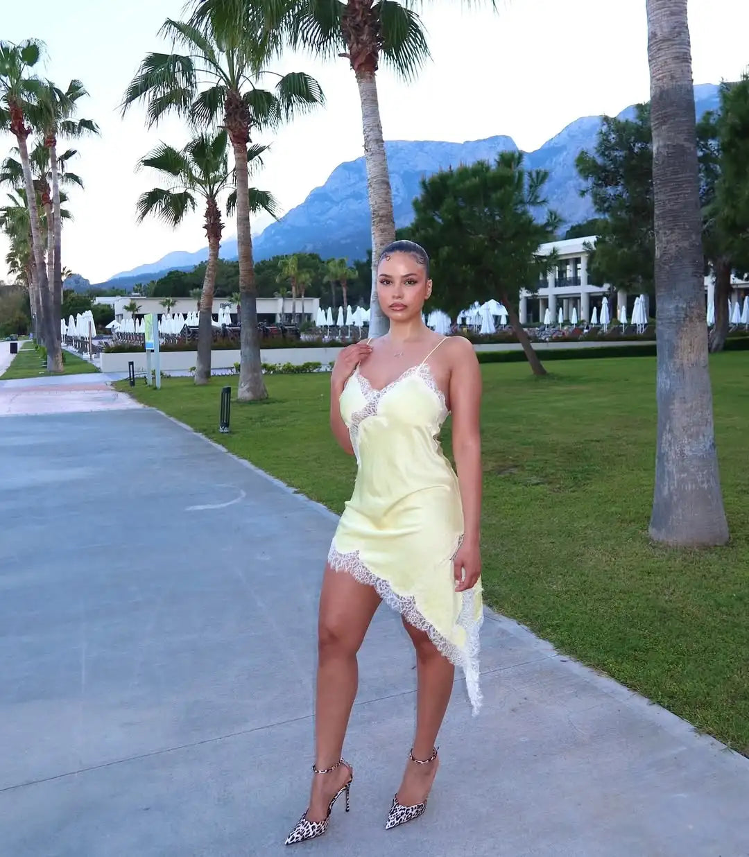 Lace Satin Cami Zara Vibes Top