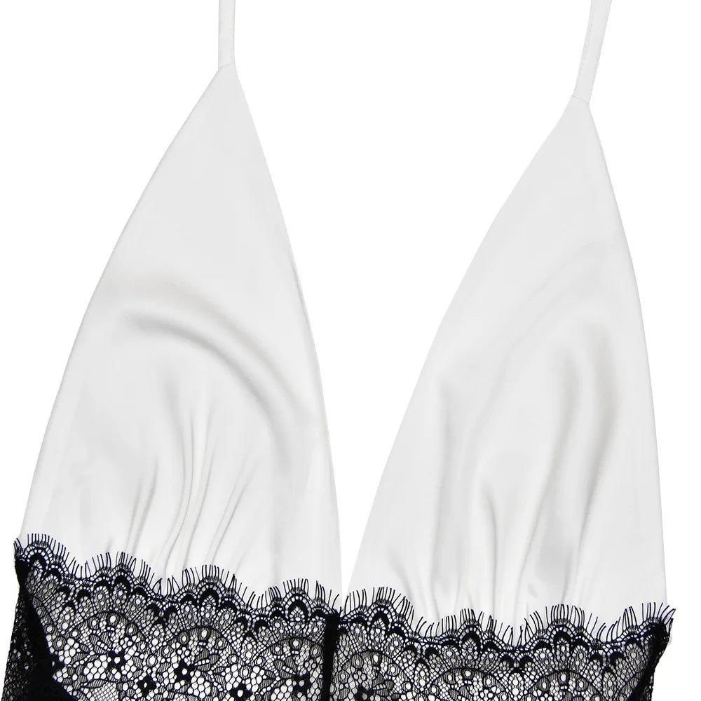 Polka dots with lace waist clio - Shellss