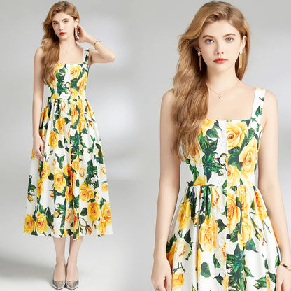 Yellow Rose Dolce Dress
